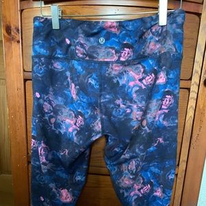 Lululemon floral print leggings